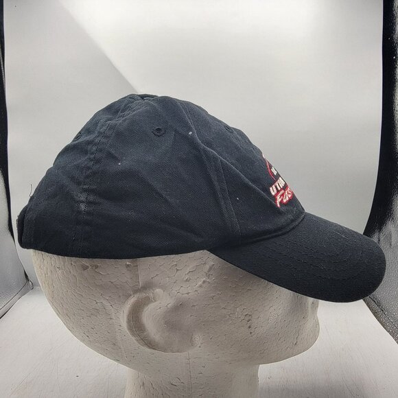 2012 Utah Fast Pass Black Embroidered Cap With MMP Logo Adjustable Strap Casual - Picture 4 of 9
